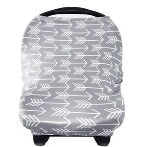 Hicoco stretchy grey car seat cover with case